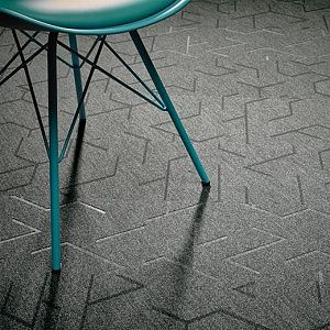 Ковровая плитка Flotex Triad planks 131006 Silver фото 3 | FLOORDEALER